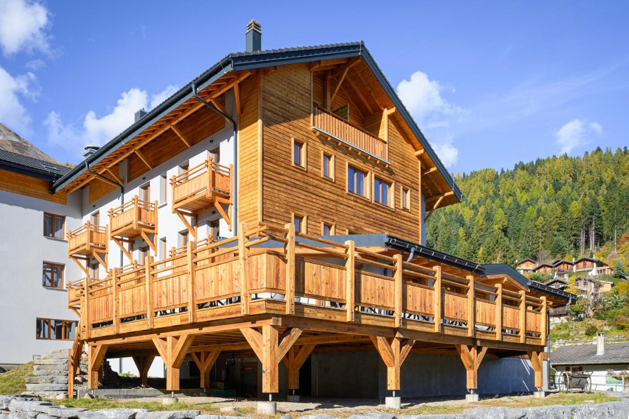 Hotel Des Muverans Ovronnaz Exteriér fotografie